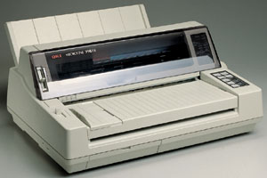 OKI Microline 390 Flatbed Matrixdrucker